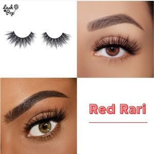 Lash Pop silk lashes in Red Rari NIB